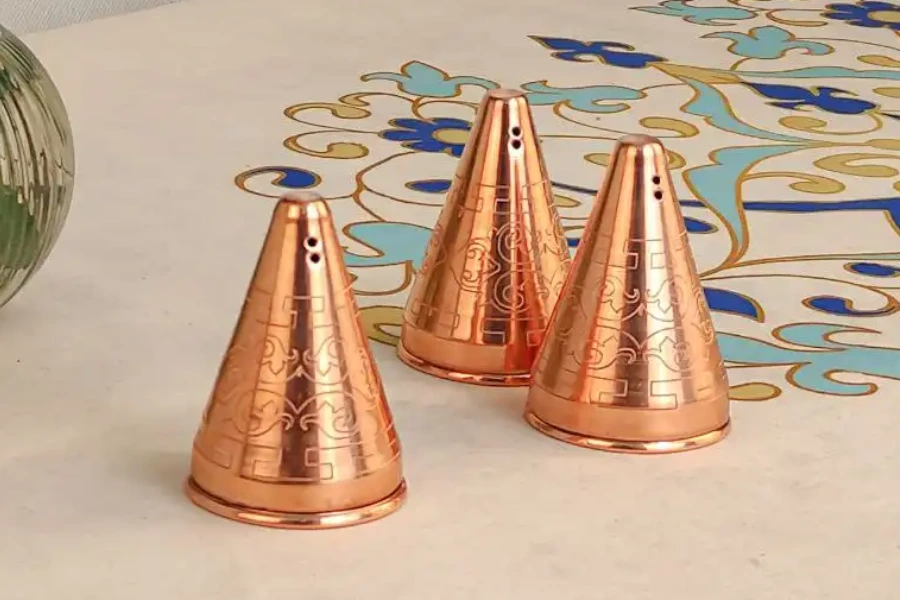 خرید نمکدان مسی
